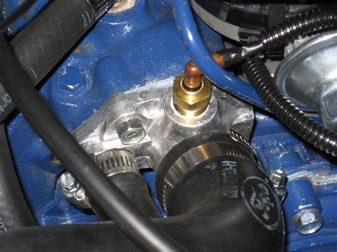 thermostat Ford 65 mustang install